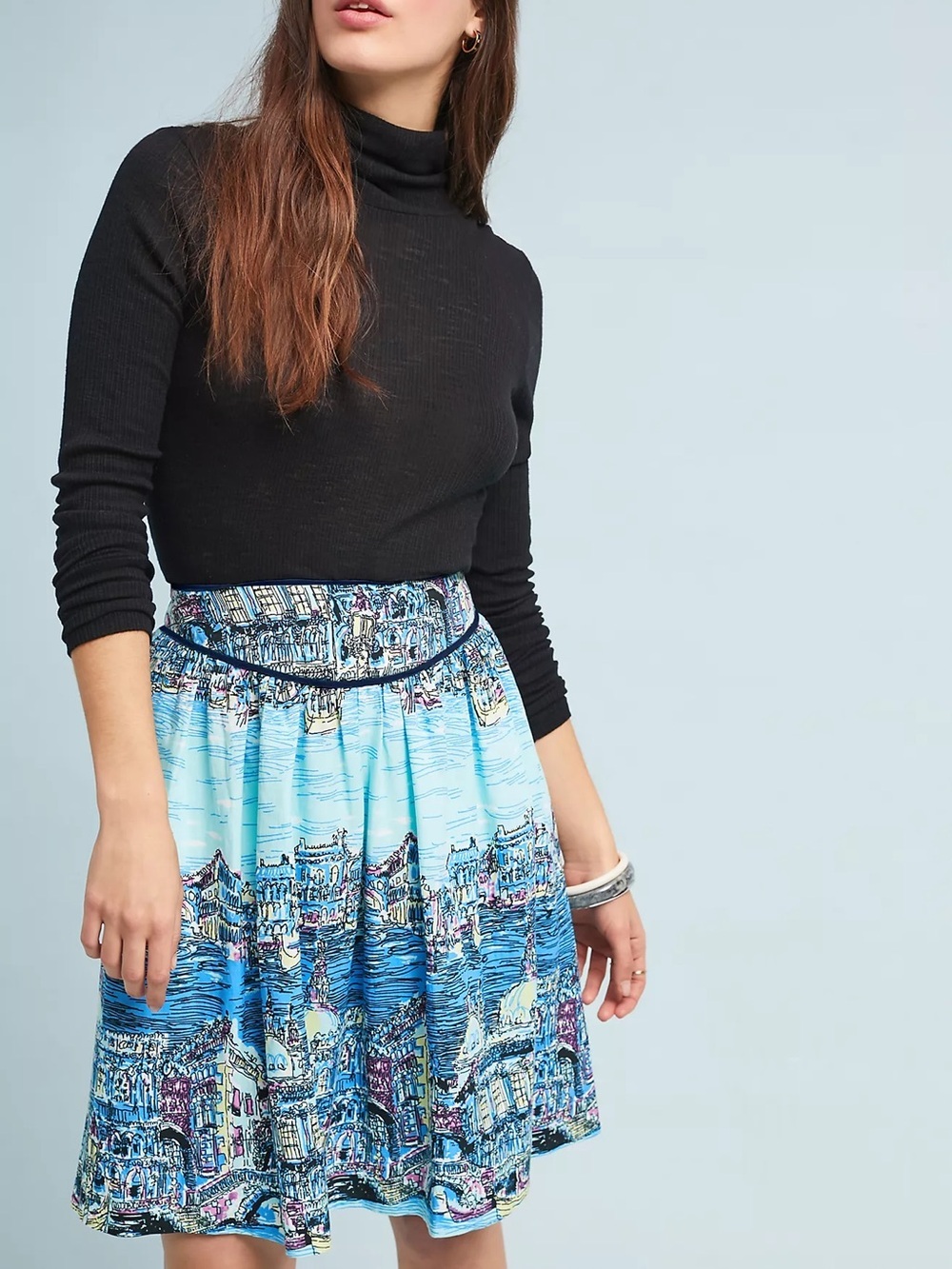 Anthropologie Colloquial A-Line Skirt